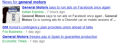 Google News Feed